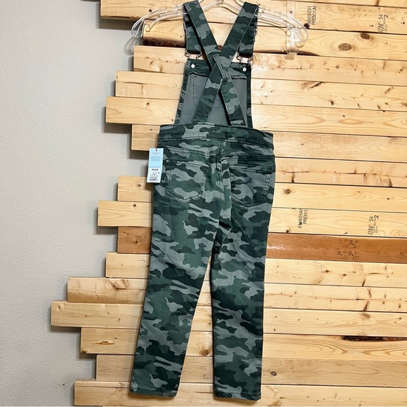 Cat & Jack Camouflage Green Overall Ultimate Stretch Kids size XS (4/5) NWT - Picture 7 of 7
